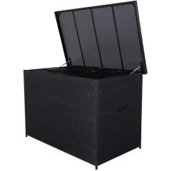 EBUY24 Amazon Kissenbox Schwarz.