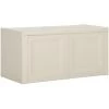 YOUTHUP Kissenbox Cremefarbend 86x40x42 Cm 85 L