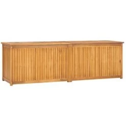 Gartenbox 175x50x55 Cm Massivholz Teak VidaXL