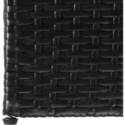 GOFUNILAND 150x100x100 Cm Gartenbox Schwarz Poly Rattan -Aufbewahrung im Garten Verkäufe 2022 57678633 4