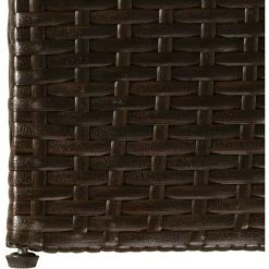 GOFUNILAND 150x100x100 Cm Gartenbox Braun Poly Rattan -Aufbewahrung im Garten Verkäufe 2022 57678639 3