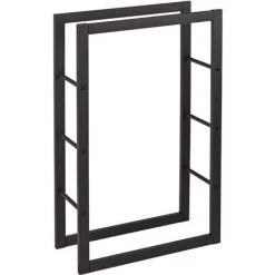 DEMA Kaminholzregal Helsinki Brennholzregal Brennholzlager Holzlager Kaminholzständer