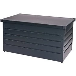 DEMA Metall Gerätebox Essen Gartenbox Auflagenbox Gartenkiste 350 L Gerätekiste -Aufbewahrung im Garten Verkäufe 2022 58223877 5