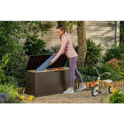Keter Trunk EMILY Box Braun -Aufbewahrung im Garten Verkäufe 2022 59360823 4