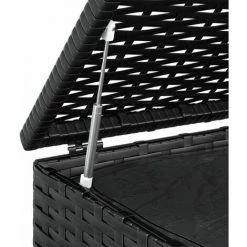 YOUTHUP Garten-Kissenbox PE Rattan 100x97,5x104 Cm Schwarz -Aufbewahrung im Garten Verkäufe 2022 59800672 4