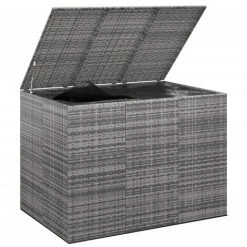 YOUTHUP Garten-Kissenbox PE Rattan 145x100x103 Cm Grau -Aufbewahrung im Garten Verkäufe 2022 59801294 3