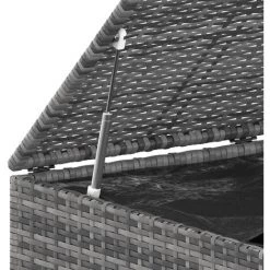 YOUTHUP Garten-Kissenbox PE Rattan 145x100x103 Cm Grau -Aufbewahrung im Garten Verkäufe 2022 59801294 4
