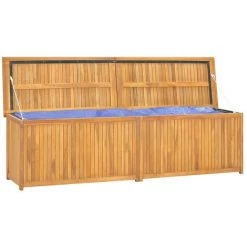 YOUTHUP Gartenbox 200x50x53 Cm Massivholz Teak -Aufbewahrung im Garten Verkäufe 2022 59801743 3