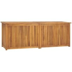 YOUTHUP Gartenbox 150x50x53 Cm Massivholz Teak