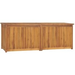 YOUTHUP Gartenbox 150x50x53 Cm Massivholz Teak -Aufbewahrung im Garten Verkäufe 2022 59802665 3
