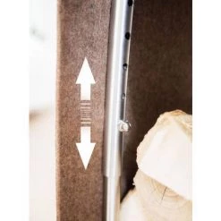 HECHT INTERNATIONAL Filztrolley Trolley Transportroller Für Kaminholz Braun 202140102-HE -Aufbewahrung im Garten Verkäufe 2022 5980333 2