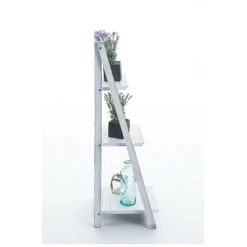 Mila Möbel Treppenregal Yana - Antik Weiß -Aufbewahrung im Garten Verkäufe 2022 59832294 3