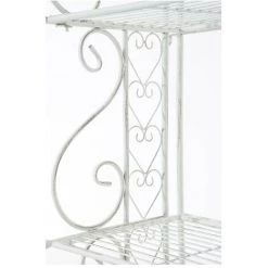 Mila Möbel Standregal Antje - Antik Weiß -Aufbewahrung im Garten Verkäufe 2022 59834981 5