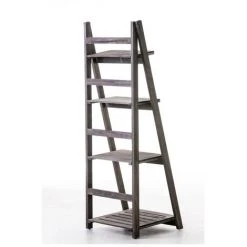 Mila Möbel Treppenregal Frederika - Dunkelbraun -Aufbewahrung im Garten Verkäufe 2022 60702244 4