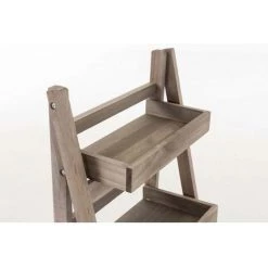 Mila Möbel Treppenregal Dorin - Hellbraun -Aufbewahrung im Garten Verkäufe 2022 60702270 5