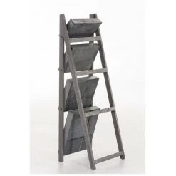 CLP GS1 Treppenregal Dorin - Dunkelbraun -Aufbewahrung im Garten Verkäufe 2022 60702364 3