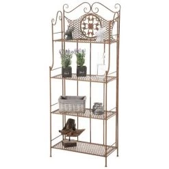 CLP GS1 Standregal Anika - Antik Braun