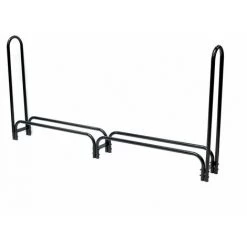 ShelterLogic Stahl Kaminholzregal Holzlager Inkl. Abdeckung Schwarz 25x244x118 Cm -Aufbewahrung im Garten Verkäufe 2022 63858697 4