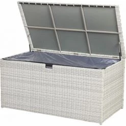 Primaster Kissenbox Auflagenbox 145 X 80cm Inkl. Schutzhülle Gartentruhe Kissent -Aufbewahrung im Garten Verkäufe 2022 64872526 3
