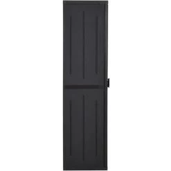 ASUPERMALL Gartenschrank Schwarz 65x45x172 Cm PP Rattan -Aufbewahrung im Garten Verkäufe 2022 64910548 3