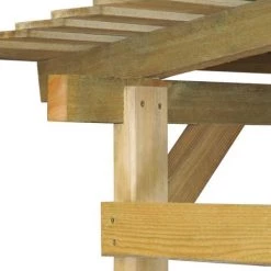 GOFUNILAND 170x170x180 Cm Garten-Unterstand Impr?gniertes Kiefernholz -Aufbewahrung im Garten Verkäufe 2022 64994338 3