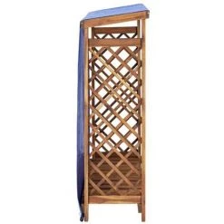 GOFUNILAND 105x38x115 Cm Kaminholzregal Akazie Massivholz -Aufbewahrung im Garten Verkäufe 2022 64994346 3