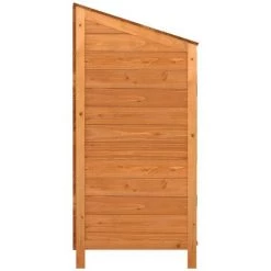 Geräteschuppen Braun 102x52x112 Cm Massivholz Tanne VidaXL -Aufbewahrung im Garten Verkäufe 2022 65210977 5