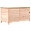 Outdoor-Kissenbox 100x50x56 Cm Massivholz Tanne VidaXL
