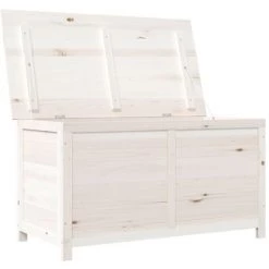Outdoor-Kissenbox Weiß 100x50x56 Cm Massivholz Tanne VidaXL 9 Outdoor-Kissenbox Weiß 100x50x56 Cm Massivholz Tanne VidaXL -Aufbewahrung im Garten Verkäufe 2022 65620892 5