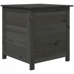 Outdoor-Kissenbox Anthrazit 50x50x56 Cm Massivholz Tanne VidaXL