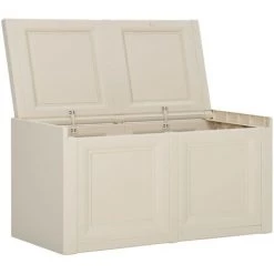 FIMEI Kissenbox Cremefarbend 86x40x42 Cm 85 L -Aufbewahrung im Garten Verkäufe 2022 65771334 5