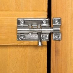 TECTAKE Gartenschrank Taman Mit Flachdach - Geräteschrank, Terassenschrank, Outdoor Schrank -Aufbewahrung im Garten Verkäufe 2022 66352956 5