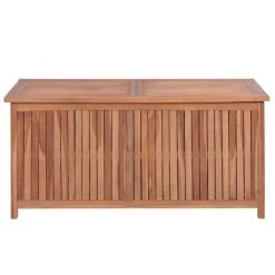 Topdeal Gartenbox 120x50x58 Cm Teak Massivholz VDFF28857_DE -Aufbewahrung im Garten Verkäufe 2022 66686139 4