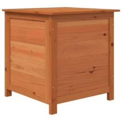 Outdoor-Kissenbox Braun 50x50x56 Cm Massivholz Tanne VidaXL