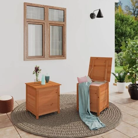 Outdoor-Kissenbox Braun 50x50x56 Cm Massivholz Tanne VidaXL 2 Outdoor-Kissenbox Braun 50x50x56 Cm Massivholz Tanne VidaXL – Bild 2