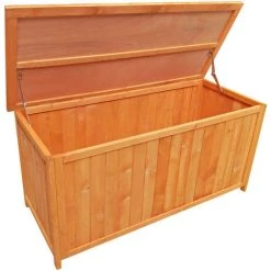 WILTEC Gartenbox Gartentruhe Auflagenbox Kissenbox Auflagen Kissen Box Garten Terrasse