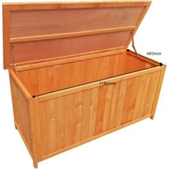 WILTEC Gartenbox Gartentruhe Auflagenbox Kissenbox Auflagen Kissen Box Garten Terrasse -Aufbewahrung im Garten Verkäufe 2022 7968774 4