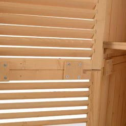 Outsunny® Geräteschuppen Gerätehaus Geräteschrank 4 Fächer Natur 9 Outsunny® Geräteschuppen Gerätehaus Geräteschrank 4 Fächer Natur -Aufbewahrung im Garten Verkäufe 2022 9156863 5